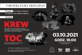 Koncert „Muzyka ucha trzeciego”. Zagrają: pilska KREW i francuski TOC