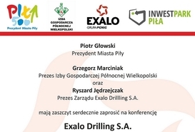 Konferencja Exalo Drilling S.A. - globalny lider otwarty na rynek lokalny