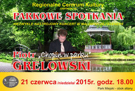 Parkowe Spotkania - Chopin w Parku.