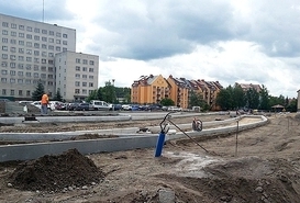 Budowa ulicy Karpackiej w Pile