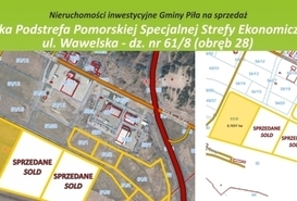 Nieruchomość w rejonie ul. Wawelskiej na sprzedaż – dz. nr 61/8 (obręb 28).