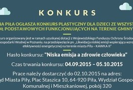 Konkurs plastyczny „Jak niska emisja wpływa na zdrowie człowieka?”