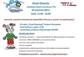 Drzwi Otwarte Miejskiego Zakładu Komunikacji w Pile