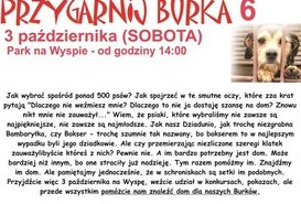 Już w sobotę 6 edycja akcji 'Przygarnij Burka'!