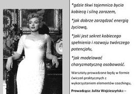 Warsztaty: Jestem kobietą i w tym moja siła.