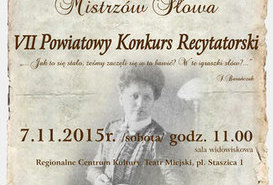 Zaduszki. Konfrontacje Mistrzów Słowa. 