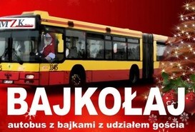 Bajkołaj czyli autobus z bajkami i Mikołajem