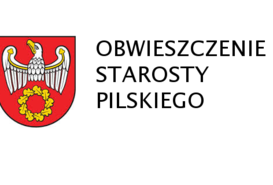 Obwieszczenie Starosty Pilskiego z dnia 15 grudnia 2015 roku.