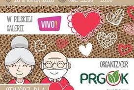 Kartka na Dzień Babci i Dzień Dziadka - warsztaty recyklingu PRGOK.