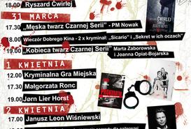 IV Festiwal Kryminału 'Kryminalna Piła' 30.03-02.04.2016  