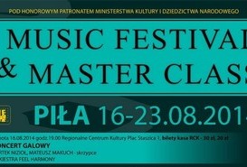 Music Festival & Master Class Piła 16-23 sierpnia 2014 r.