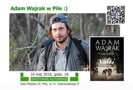 Spotkanie autorskie z Adamem Wajrakiem