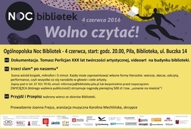 Noc bibliotek.