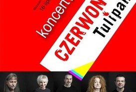Czerwony Tulipan - koncert w ogrodzie Muzeum Staszica