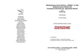 Promocja antologii poezji i prozy 'Zderzenie'. 