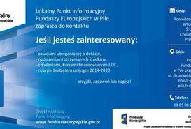 Punkt Informacyjny Funduszy Euopejskich - godziny funkcjonowania. 