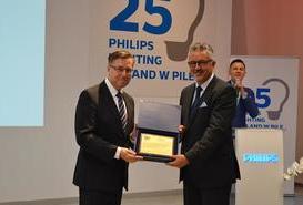 Uroczystości Jubileuszu 25 - lecia Philips Lighting Poland w Pile. 