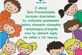 Przedszkolaki życzymy Wam spełnienia marzeń.