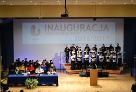 Inauguracja roku akademickiego 2016/2017 Państwowej Wyższej Szkoły Zawodowej w Pile. 