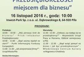 Pilski inkubator przedsiębiorczości miejscem dla biznesu. 