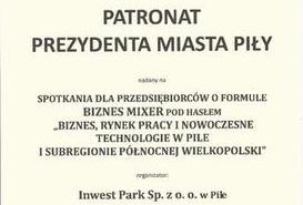 Honorowy Patronat Prezydenta.