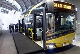 AUTOBUS HYBRYDOWY testowany na ulicach Piły. 