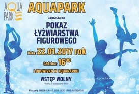 Pokaz łyżwiarstwa figurowego.