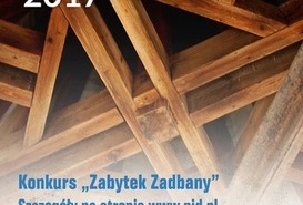 Konkurs 'Zabytek zadbany'. 