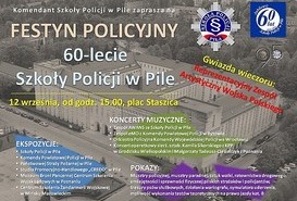 Festyn policyjny z okazji 60-lecia Szkoły Policji w Pile