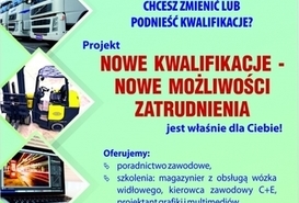 Nowe kwalifikacje, nowe możliwości zatrudnienia.