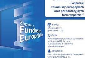 Zakładam działalność - wsparcie z funduszy europejskich oraz pozadotacyjnych form wsparcia. 