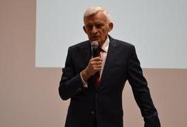Profesor Jerzy Buzek odwiedził Piłę. 