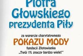 Podziękowanie dla Prezydenta.