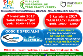 Zapraszamy w weekend na VII Pilskie Subregionalne Targi Pracy i Kariery 