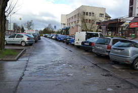 Parking przy ulicy Bydgoskiej do remontu. 