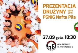 Prezentacja drużyny PGNIG Nafta Piła na sezon 2014/2015