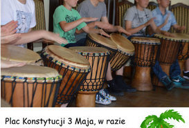 Warsztaty gry na afrykańskich bebnach