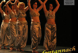 Wieczorek orientalny przy fontannach