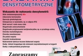 Badania densytometryczne. 