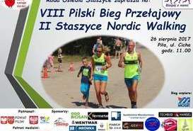VIII Pilski Bieg Przełajowy i II Staszyce Nordic Walking. 