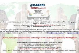 Biznes Mixer w firmie KARPOL