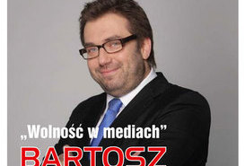 'Wolność w mediach' - spotkanie z Bartoszem Węglarczykiem. 