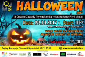 8 Otwarte Zawody Pływackie dla mieszkańców Piły i okolic – HALLOWEEN 2017