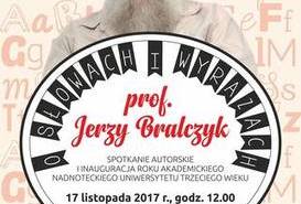 O słowach i wyrazach - Spotkanie z prof. Bralczykiem