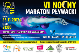 VI NOCNY MARATON PŁYWACKI