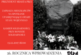 36. ROCZNICA WPROWADZENIA STANU WOJENNEGO