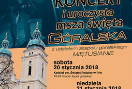 KONCERT I UROCZYSTA MSZA ŚWIĘTA GÓRALSKA