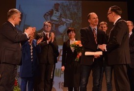 Uroczysta sesja Rady Miasta - Hans Nielsen Honorowym Obywatelem Piły