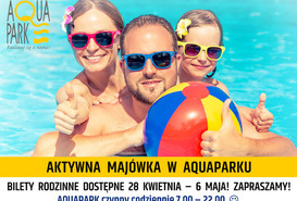 AKTYWNA MAJÓWKA W AQUAPARKU