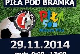 Piła pod bramką